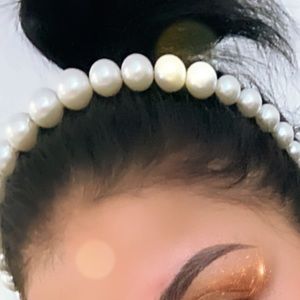 Zara pearl headband!